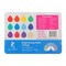 Acrylic Paint Set Value Pack of 12 Colors | Craft Painting Kit with 2 oz Squeeze Bottles for Beginners, Artists, Professionals | Non-Toxic Water Based Paints for Canvas, Paper, Wood | Bright Hues